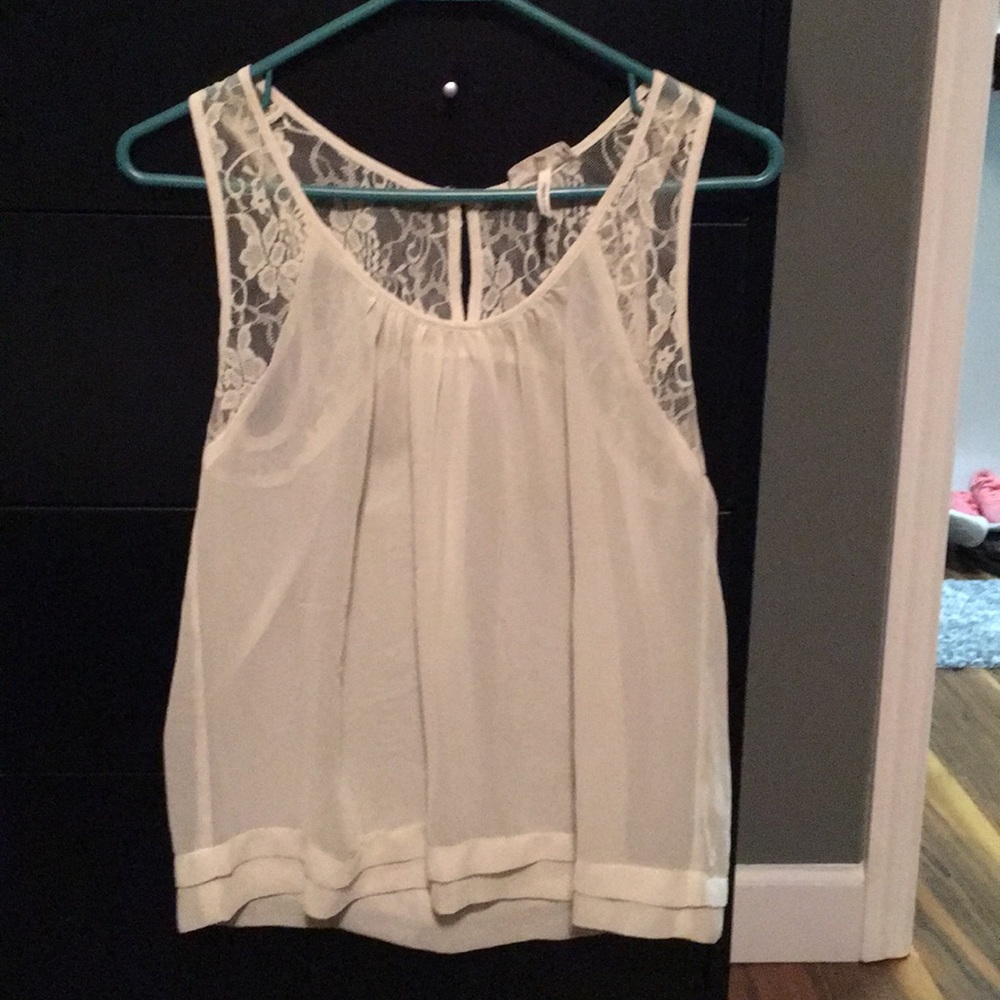 Lace tank